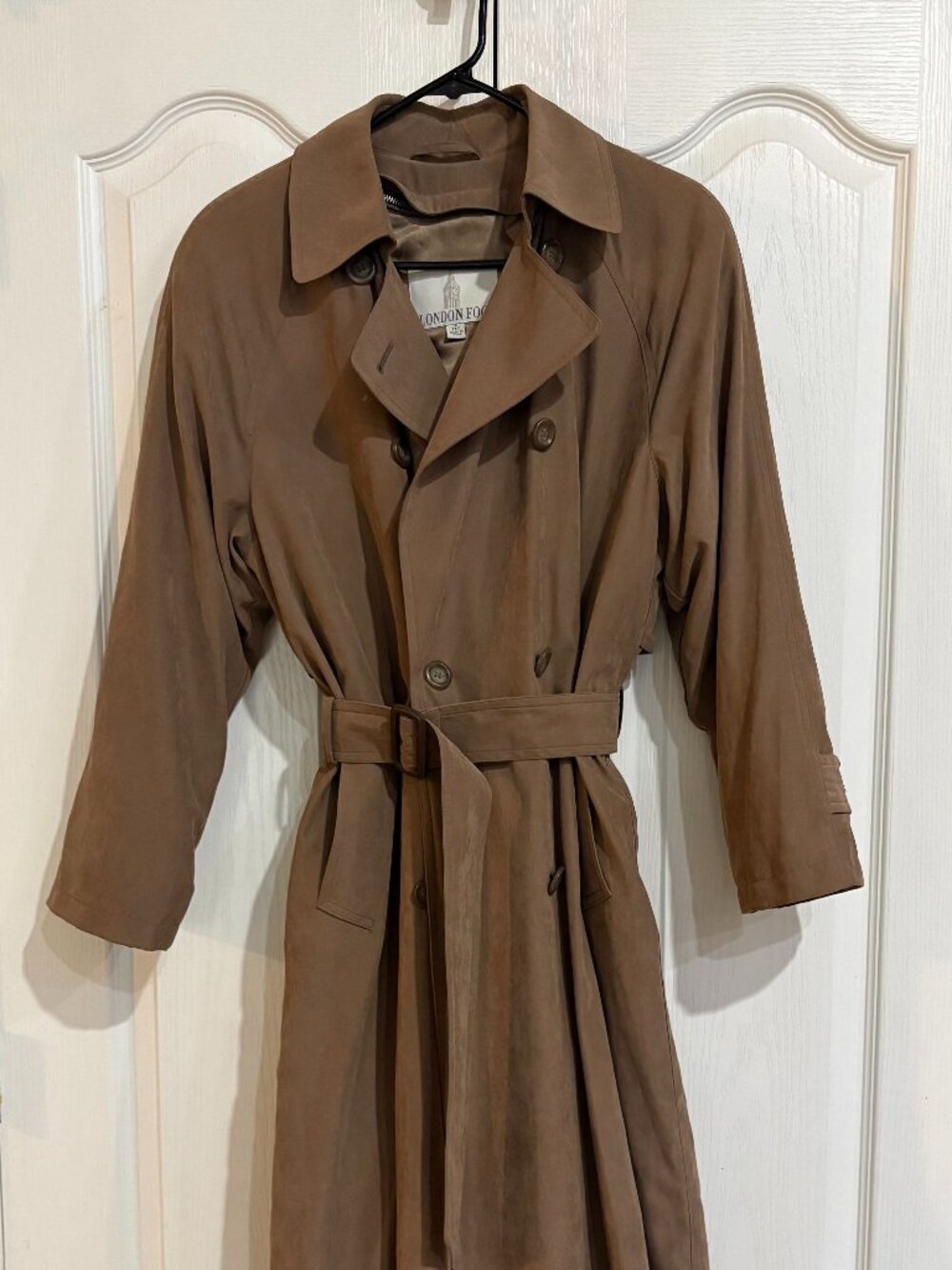 London Fog Trench Coat - size 8